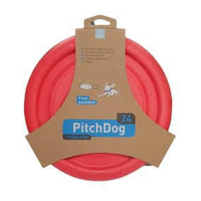 PitchDog - Flying Disk - Rojo