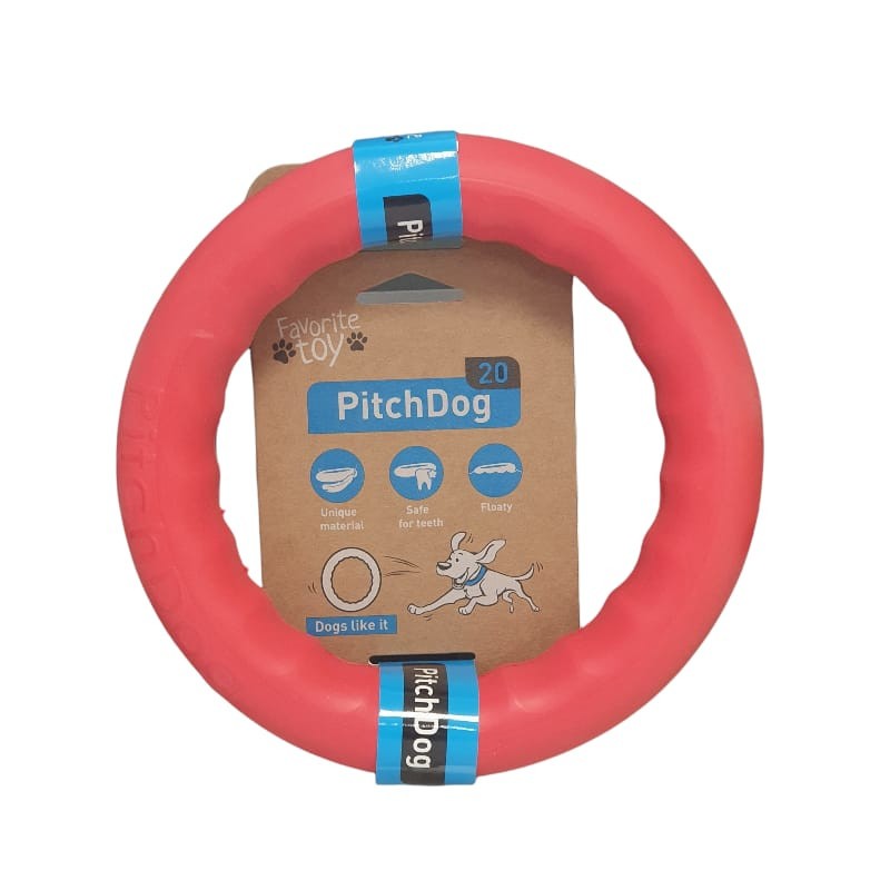 PitchDog - Fetch Ring - Rojo