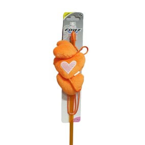 Caña - Teaser Toy - Orange - Corazones