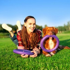 Puller, Juguete para perros que se presenta en forma de aro