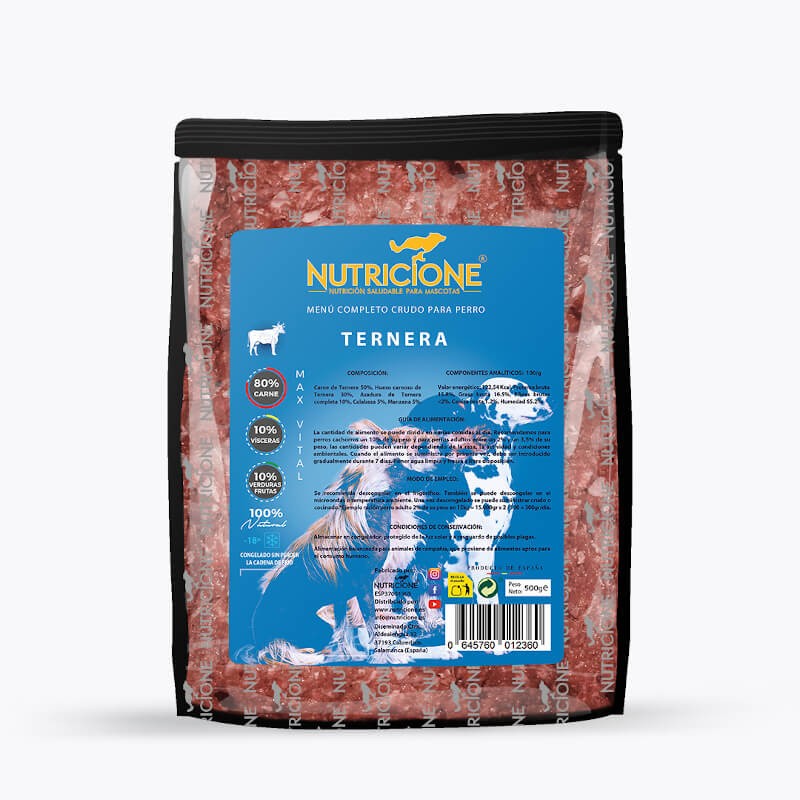 Nutricione - Menú de Ternera