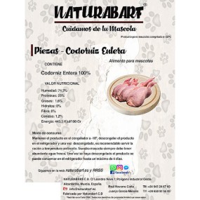 Naturabarf - Codorniz Entera