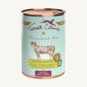 Terra Canis - Grain Free - Ternera con Raíz de Perejil, Mango y Grosella