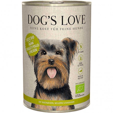 Dog's Love Eco - Pollo con Trigo Sarraceno, Apio y Albahaca
