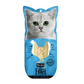 Kit Cat - Fillet Fresh - Pollo y Pescado Ahumado