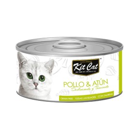 Kit Cat - Lata en Gelatina - Pollo con Atún