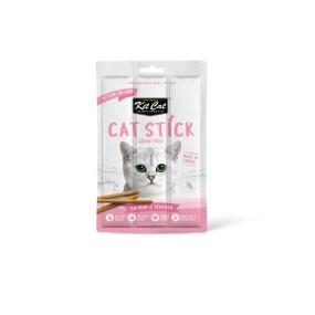 Kit Cat - CAT STICK - Salmon & Marisco