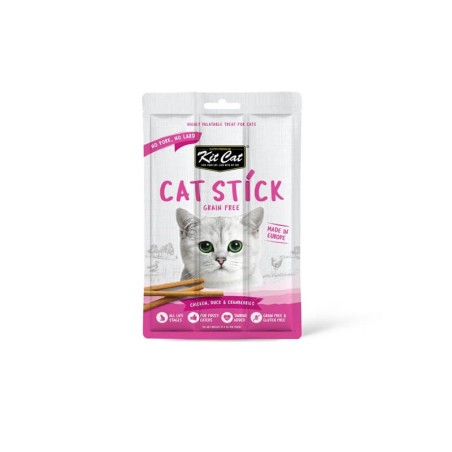 Kit Cat - CAT STICK - Chicken, duck & Cramberries