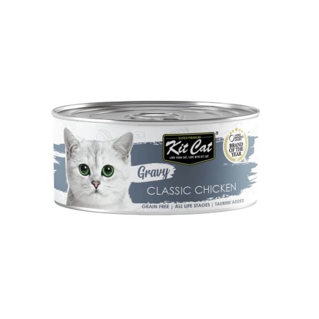 Kit Cat - Lata Gravy - Pollo Classic