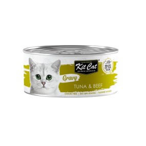 Kit Cat - Lata Gravy - Atún con Ternera