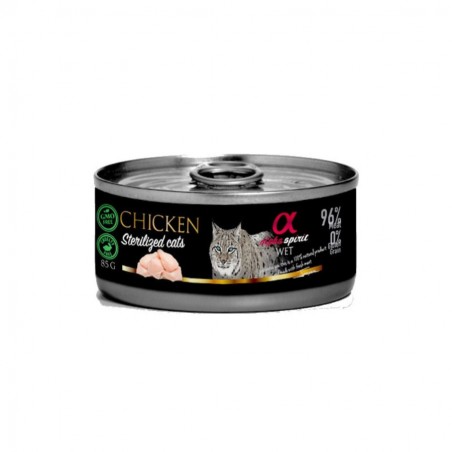 Lata para gatos esterilizados - Pollo