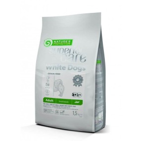 Nature's Prot White Dog Adult Small Grain Free Insectos 1,5Kg