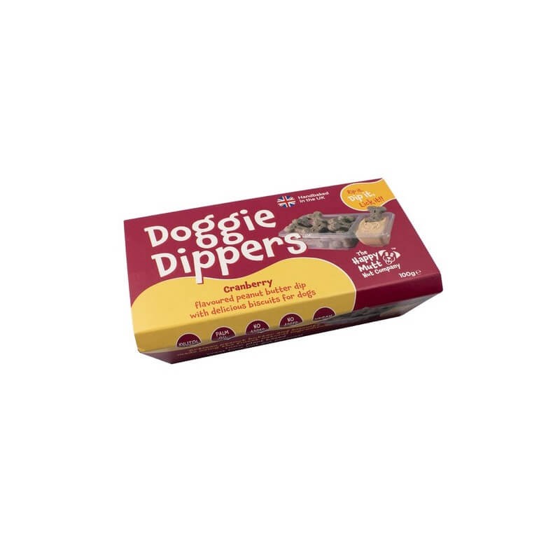Doggie Dippers Tray 100g Cranberry Crush