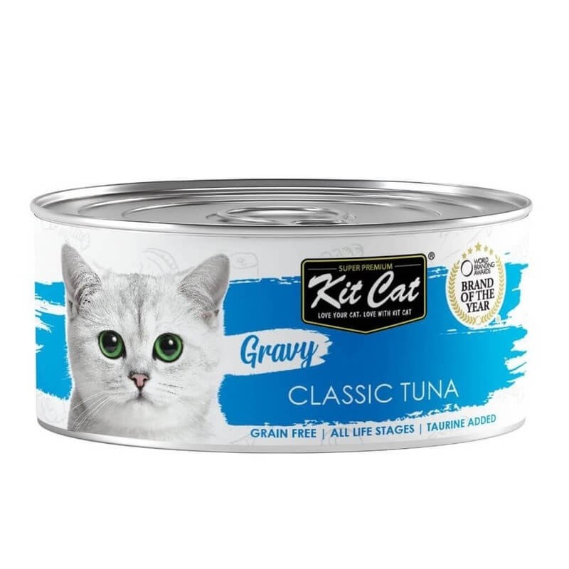Kit Cat - Lata Gravy - Atún Classic