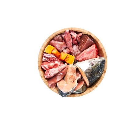 Squeaky foods - Menú Salmón, Ternera, Cordero y Frutas (Marinero)