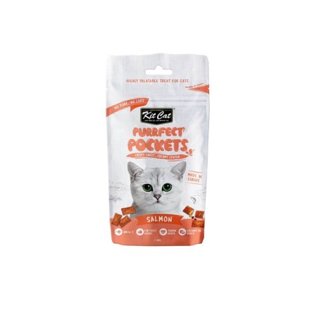 Kit Cat - Purrfect pockets - Salmon