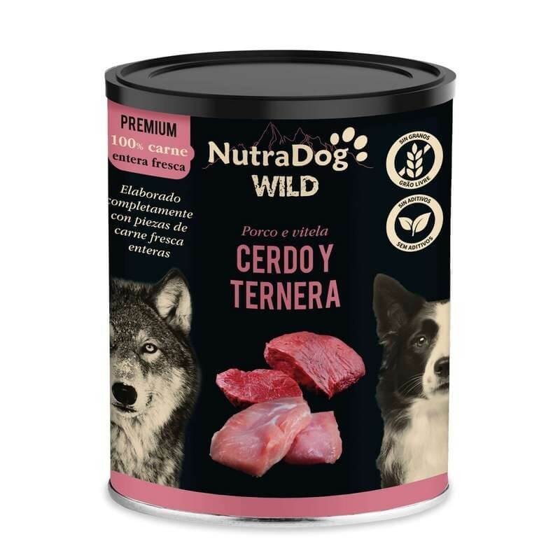 NutraDog Wild - Cerdo y Ternera