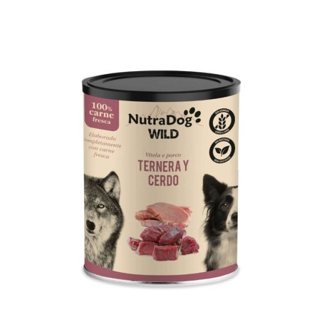 NutraDog Wild - Ternera y Cerdo