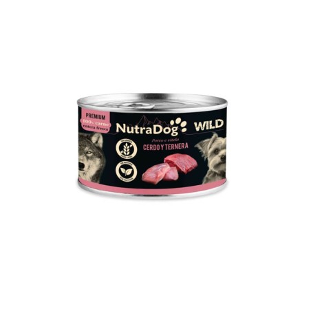 NutraDog Wild Premium - Cerdo y Ternera