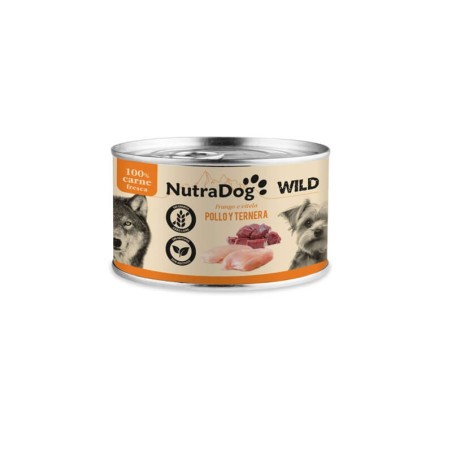 NutraDog Wild 100% Carne - Pollo y Ternera