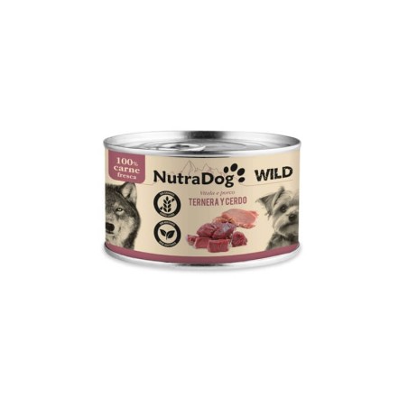 NutraDog Wild 100% Carne - Ternera y Cerdo