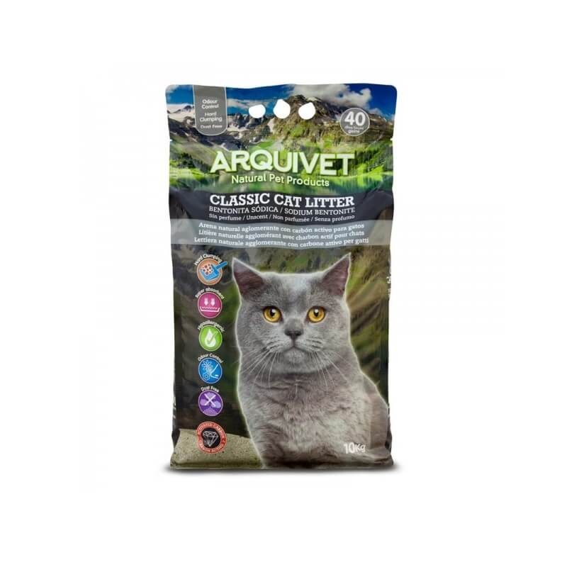 Arquivet - Arena Aglomerante Bentonite Carbón Activo