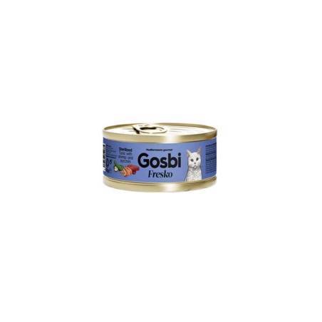 Gosbi - Fresko Sterilized - Tuna with shrimp and zuccini