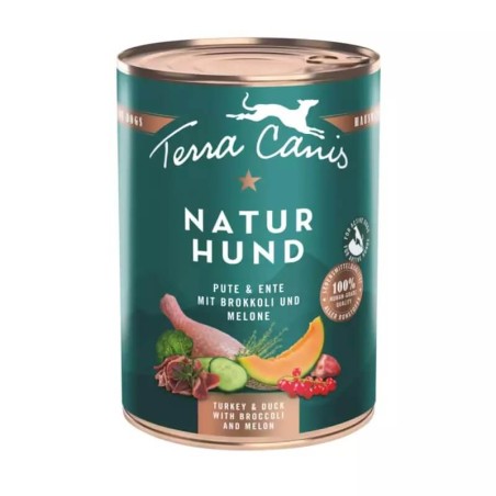 Terra Canis - Naturhund - Pavo y Pato con Brocolo y Melon