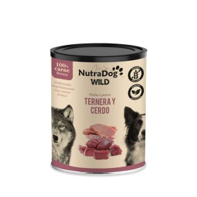 NutraDog Wild - Ternera y Cerdo