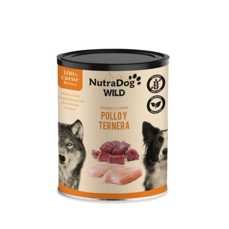 NutraDog Wild - Pollo y Ternera