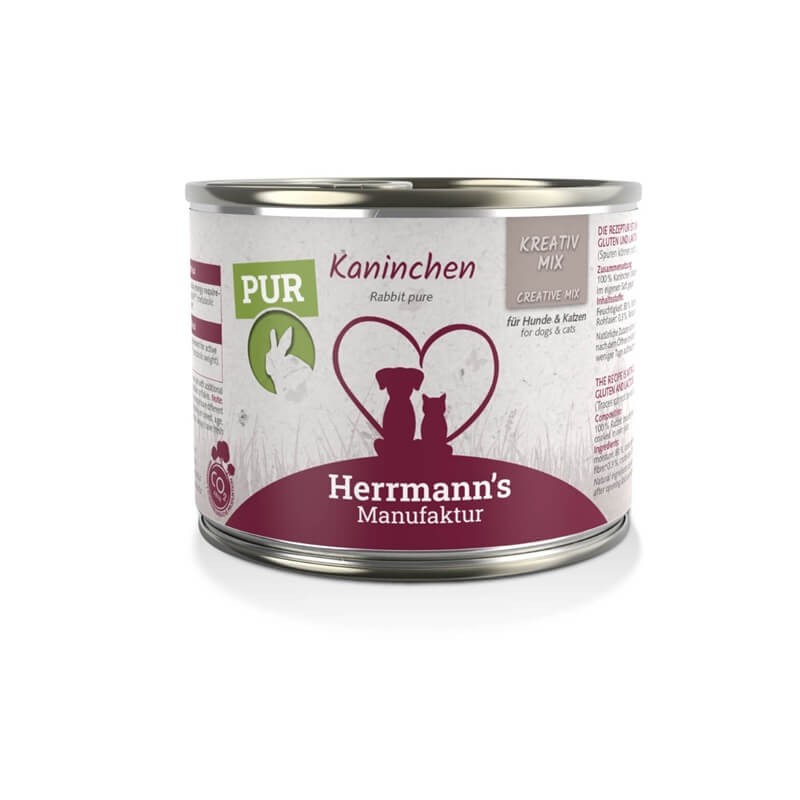 Hermann's pure - Conejo 200gr