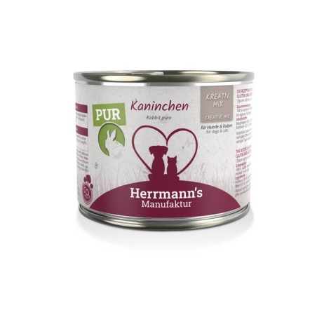 Hermann's pure - Conejo 200gr