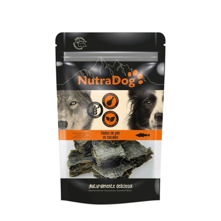 Nutradog - Dados de piel de bacalao