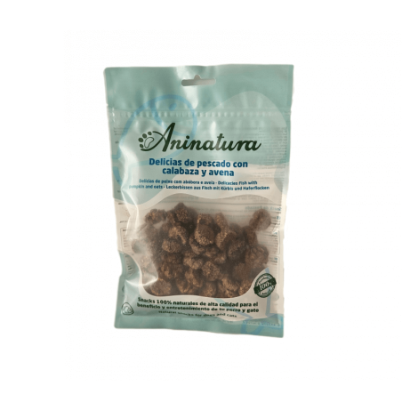 Aninatura - Delicias de pescado con calabaza y avena