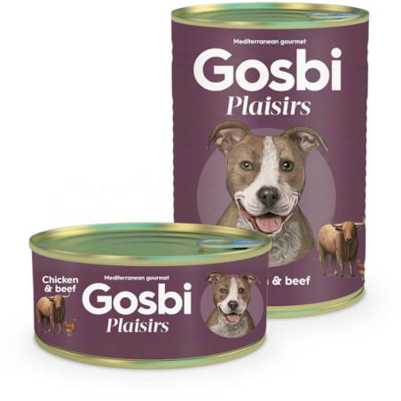 Gosbi - Lata Chicken & Beef - Pollo con Buey